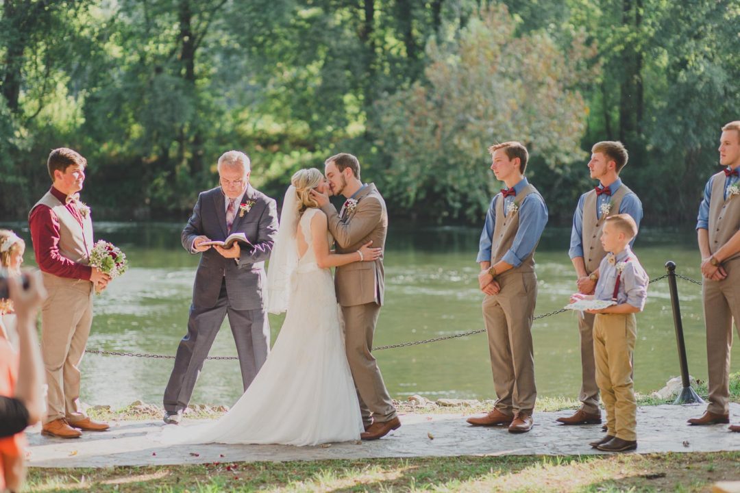 River wedding10 Hiwassee River Weddings